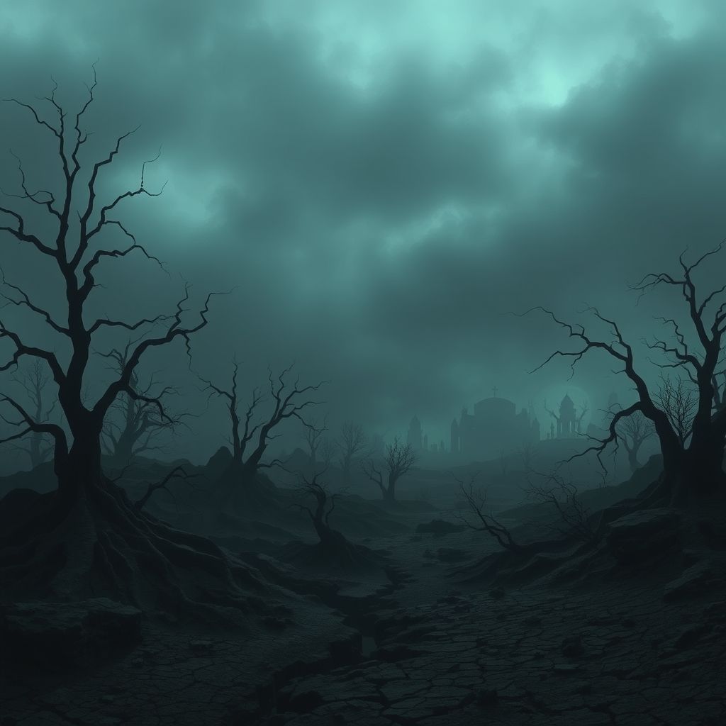 บรรยากาศมืดมนใน The Cursed Land